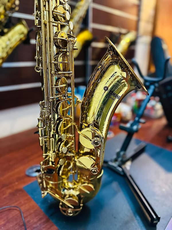 Yamaha Tenor saxophone YTS 62 purple logo lacquered Reverb