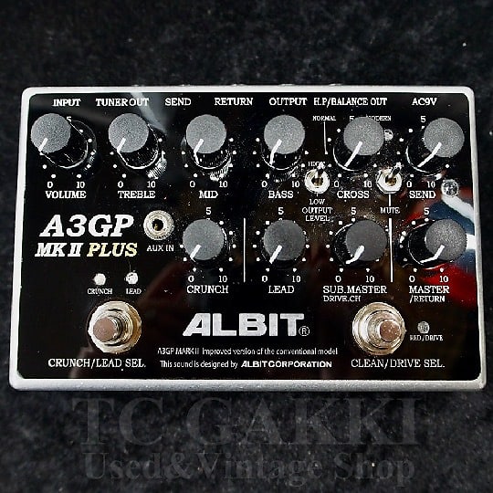 Albit A3 Gp Mkii Plus 3 Ch Tube Guitar Pre Amp | Reverb