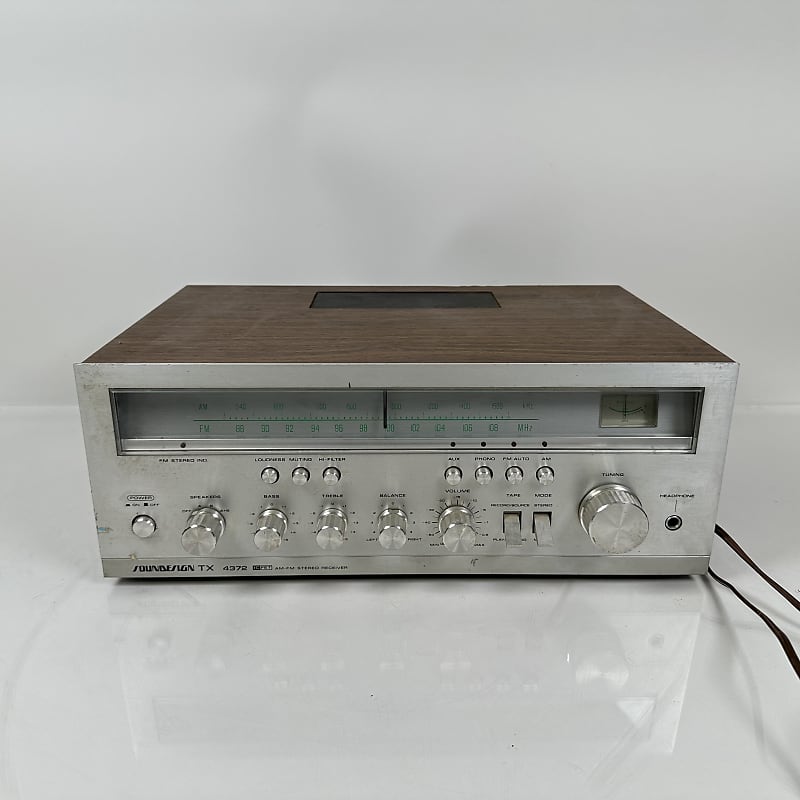 SOUNDESIGN TX 4372 Audio Receiver Radio AM/FM Vintage | Reverb UK