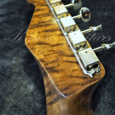 Walla Walla Guitar Company Maverick Vintage wood Johnnie Walker 2017 image 9