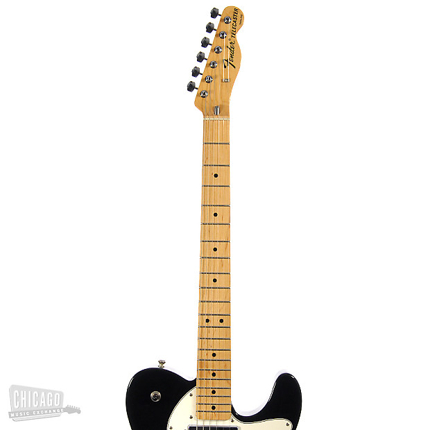 Fender Classic Player Telecaster Thinline Deluxe Black | Reverb