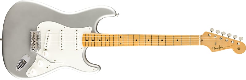 Fender American Original '50s Stratocaster Guitar Maple Fingerboard Inca Silver w/ Vintage Style HSC image 1