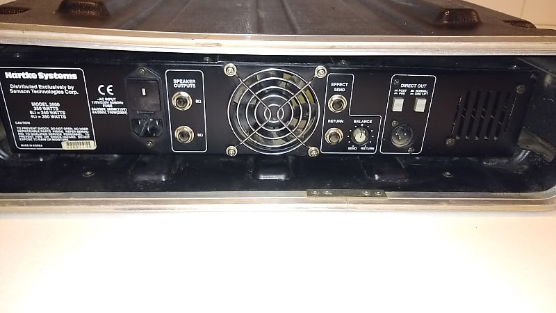 Hartke HA3500 Bass Amp (SKB road case) & 410XL Speaker | Reverb