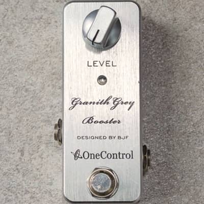 Reverb.com listing, price, conditions, and images for one-control-granith-grey-booster