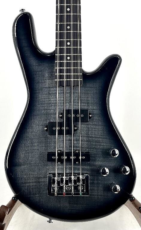 Spector Legend 4 Standard Bass Guitar Black Stain Finish Serial #: W123040256 image 1