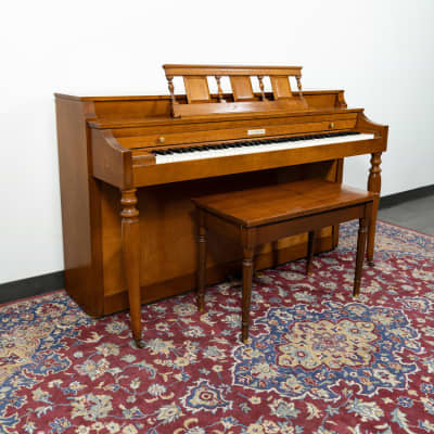 Baldwin Acrosonic Classic Upright Piano | Satin Walnut | SN: 10744477 image 3