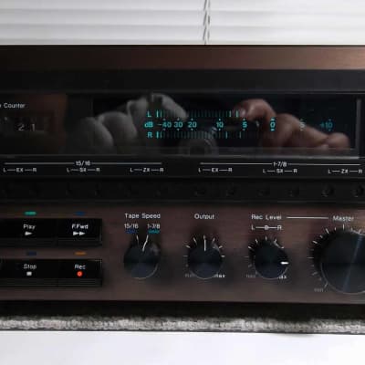 1981 Nakamichi 680ZX 3-Head Auto Azimuth Stereo Cassette Deck Newly Serviced 10-2021 Excellent #206 image 3