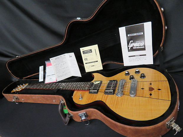 Greco/Zemaitis GZ-2100 WF, Natural Flame Top, W/ Hard Case and