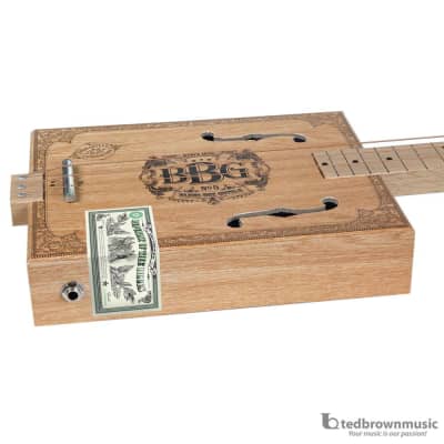 Hinkler  Electric Blues Box Slide Guitar Kit - Includes Cigar Box Guitar, Blues Slide, Book, and CD image 3