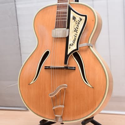 Willy Wolfrum – 1957 German Vintage Master Tier Archtop Jazz Guitar / Gitare Combo for sale