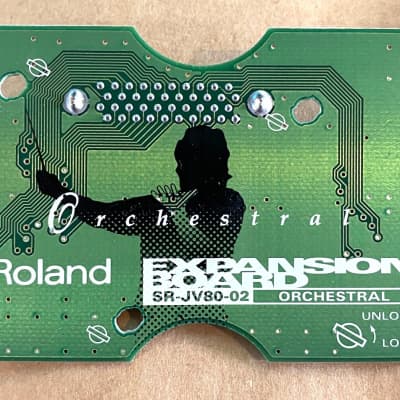 Roland SR-JV80-02 Orchestral Expansion Board 1990s - Green