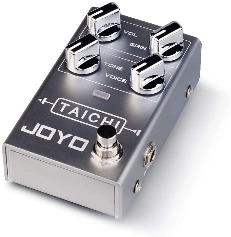 Joyo Tai Chi Overdrive Pedal Low Gain True Bypass Free Reverb