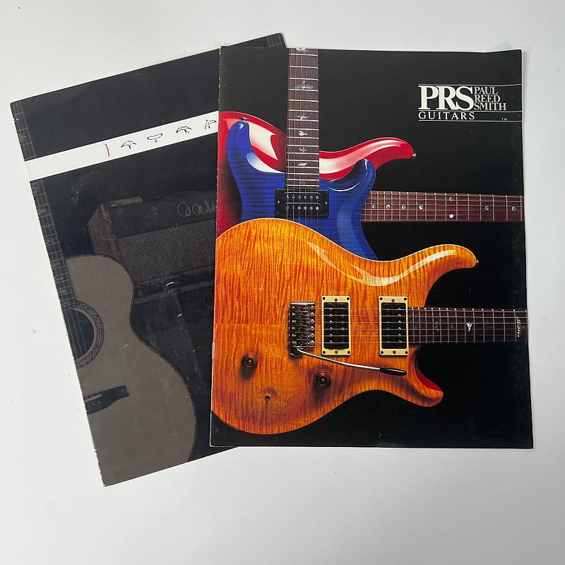 Paul Reed Smith PRS Guitars '90s Catalog + 2009 Catalog, Reverb