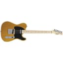 Squier Affinity Series Telecaster Electric Guitar, Maple Fingerboard, Butterscotch Blonde