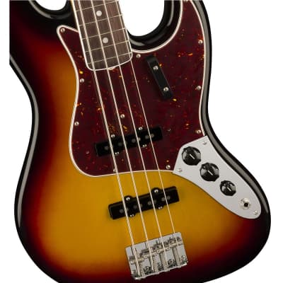Fender American Vintage II 1966 Jazz Bass, 3-Colour Sunburst image 5
