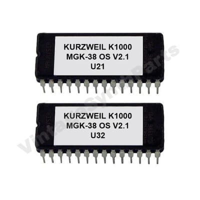 Kurzweil K1000 OS v 2.1 Latest version O.S Eprom Rom Update Upgrade Rom