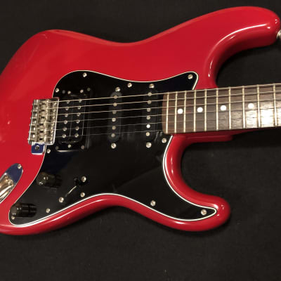 Fender MIJ JV Squier 1983 Vintage Stratocaster 1983 Red image 7