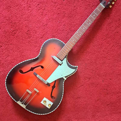 Fasan Electric Archtop/Jazz Hollowbody from the 50s for sale