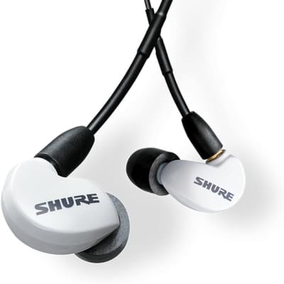 Shure SE215SPE-W-BT1 Sound-Isolating Earphones With Rmce-Bt1 Bluetooth Cable White image 4