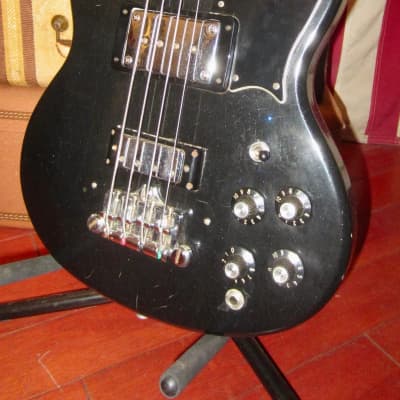 1975 Gibson EB-3 Black Faux Sparkle for sale