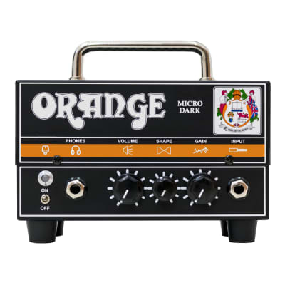 Orange MD20 Micro Dark Mini Guitar Amplifier Head image 1