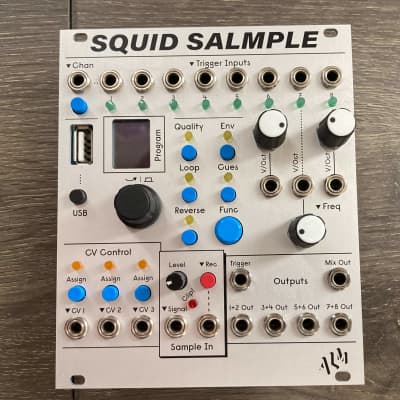 ALM/Busy Circuits - Squid Salmple - 8 Channel Modular Audio & CV Sampler