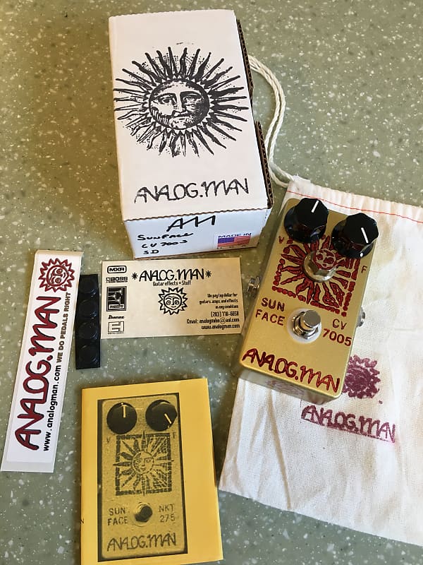 Analogman SunFace Mullard CV7005 Germanium Fuzz