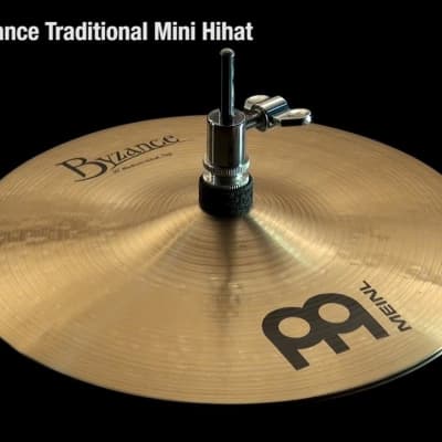 Meinl Byzance Traditional Mini Hi Hat Cymbals 10 image 11