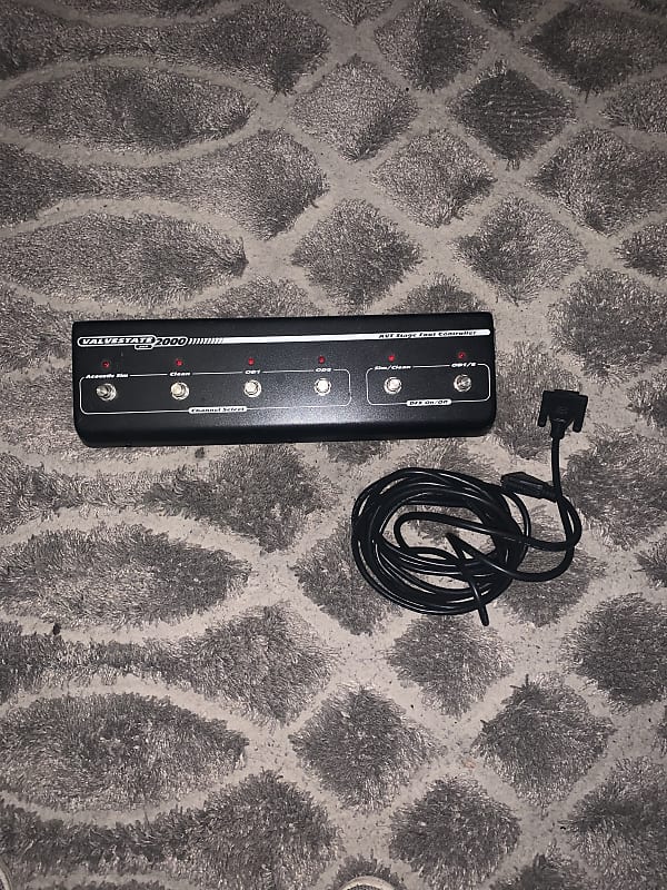 Marshall Valvestate footswitch Black Reverb