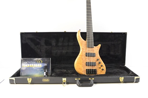 Pedulla Nuance 5 String Electric Bass Guitar - Natural w/Case