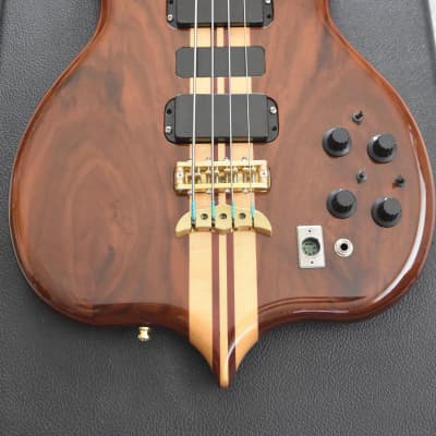 Alembic Series I 1 4 string bass guitar LED's + Original Hard case & DS-5 power image 22