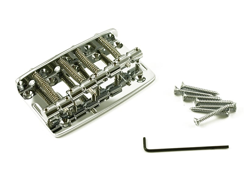 Gotoh OEM Style Bass Bridge For Fender CHROME Reverb