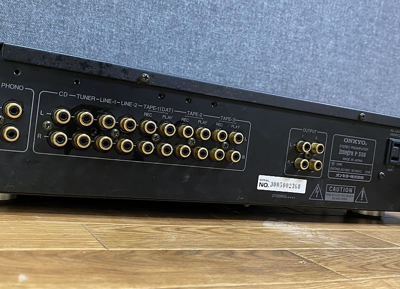 Onkyo Integra P-308 Stereo Control Amplifier in | Reverb Onkyo Integra P-308 Stereo Control Amplifier in | Reverb
