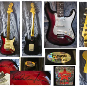 Fender Starcaster, Ruby Burst, Signed by Paul McCartney image 2