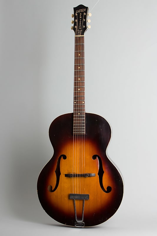Gretsch New Yorker Arch Top Acoustic Guitar (1955), ser