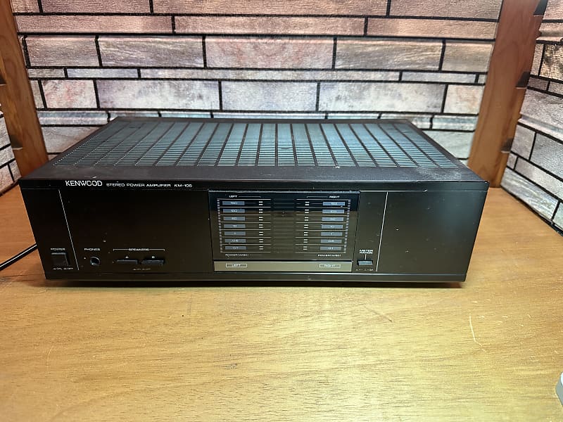 Kenwood KM-106, 2 Channel x 120 Watts, Free Same Day QuikShip | Reverb