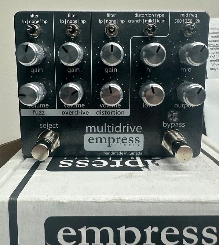 Empress Multidrive 2010s - Grey | Reverb