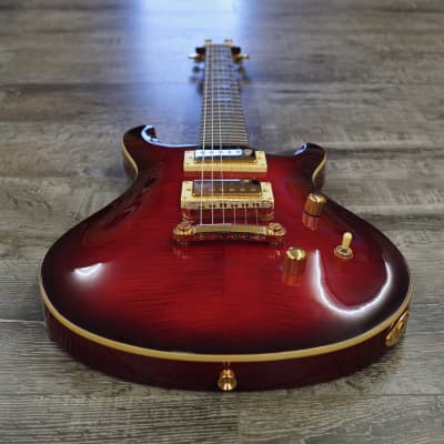 AIO Wolf W400 Electric Guitar - Red Burst image 8