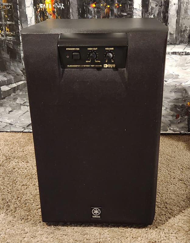 Yamaha YAMAHA YST-SW45 Subwoofer 1999 - Black wood  			