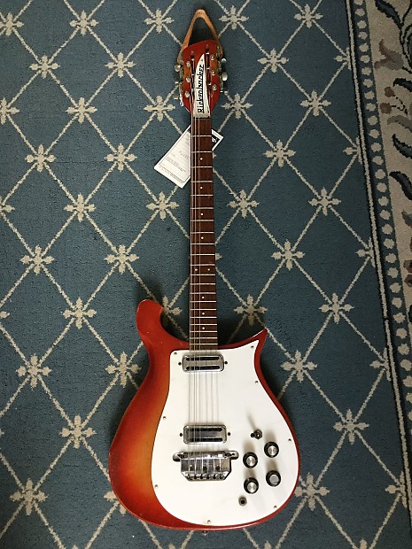 Rickenbacker 450-12 12-String Electric Guitar 1967 Fireglo image 1