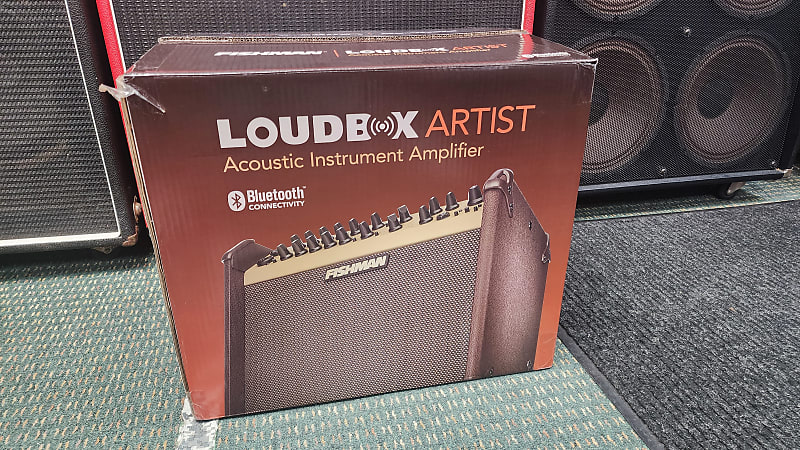 Fishman PRO-LBT-600 Loudbox Artist with Bluetooth 2-Channel 120-Watt 1x8" Acoustic Guitar Amp 2019 - 2020 - Brown image 1
