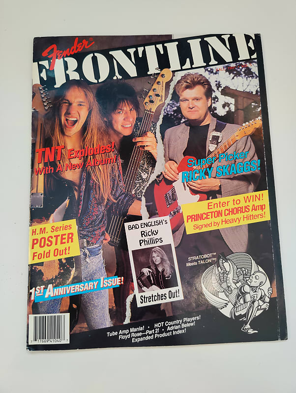 Fender Catalog Frontline 1991 Vol. 5 (Fall) Reverb