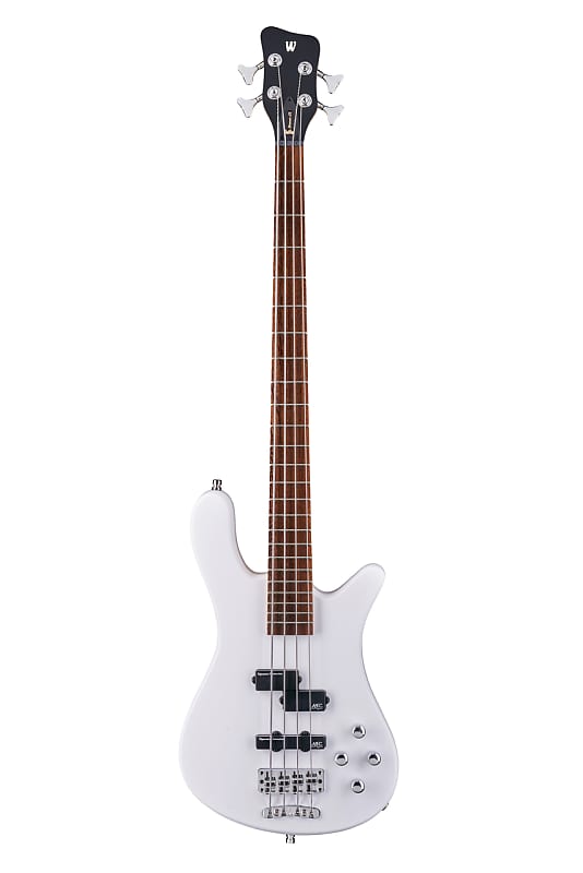 Warwick RockBass Streamer LX-4 String Electric Bass - Solid White High Polish image 1