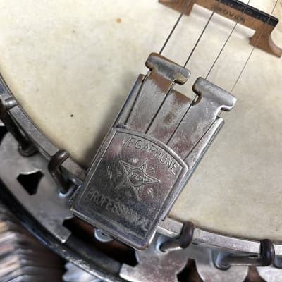 1920's Vega 4 String Tenor Vegaphone Professional Banjo image 4