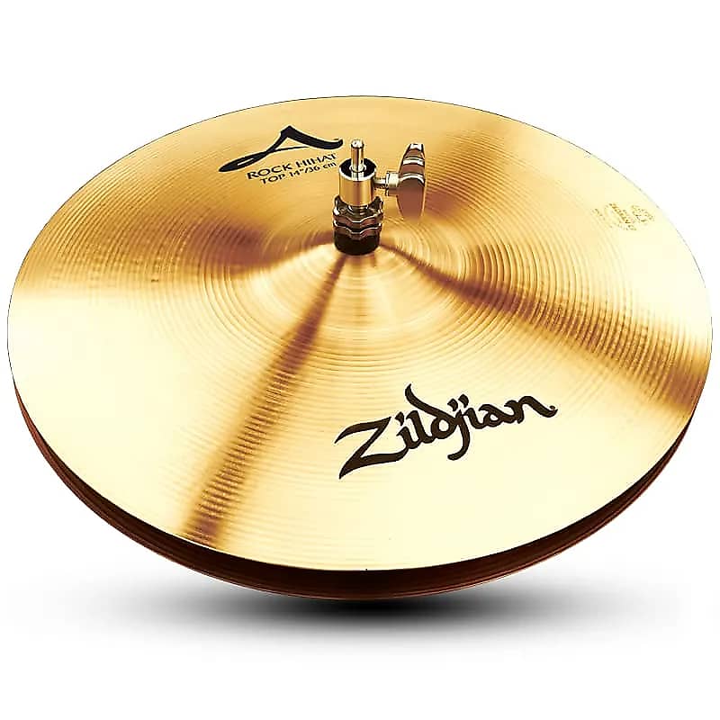 Zildjian 14" A Series Rock Hi-Hat Cymbal (Bottom) image 1