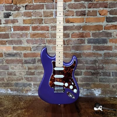 Nashville Guitar Works NGW135 Custom S-Style w/ Nitro Satin Finish (2021, Royal Purple Metallic) image 12