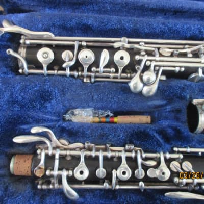 Platz brand wood  Oboe with case and reed. Made In USA image 2
