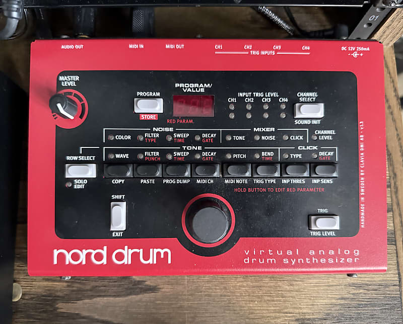 Nord Drum 4-Channel Virtual Analog Drum Synthesizer | Reverb Canada