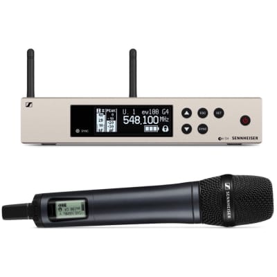 Sennheiser ew100 G4 e945 Vocal Wireless Microphone System, Band A (516-558 MHz) image 1