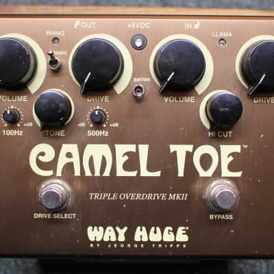 Reverb.com listing, price, conditions, and images for way-huge-camel-toe-triple-overdrive-mkii